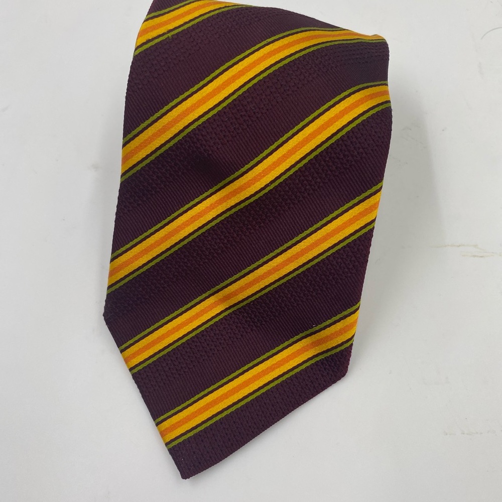 Etro Stylish Brown Tie with Vibrant Stripes